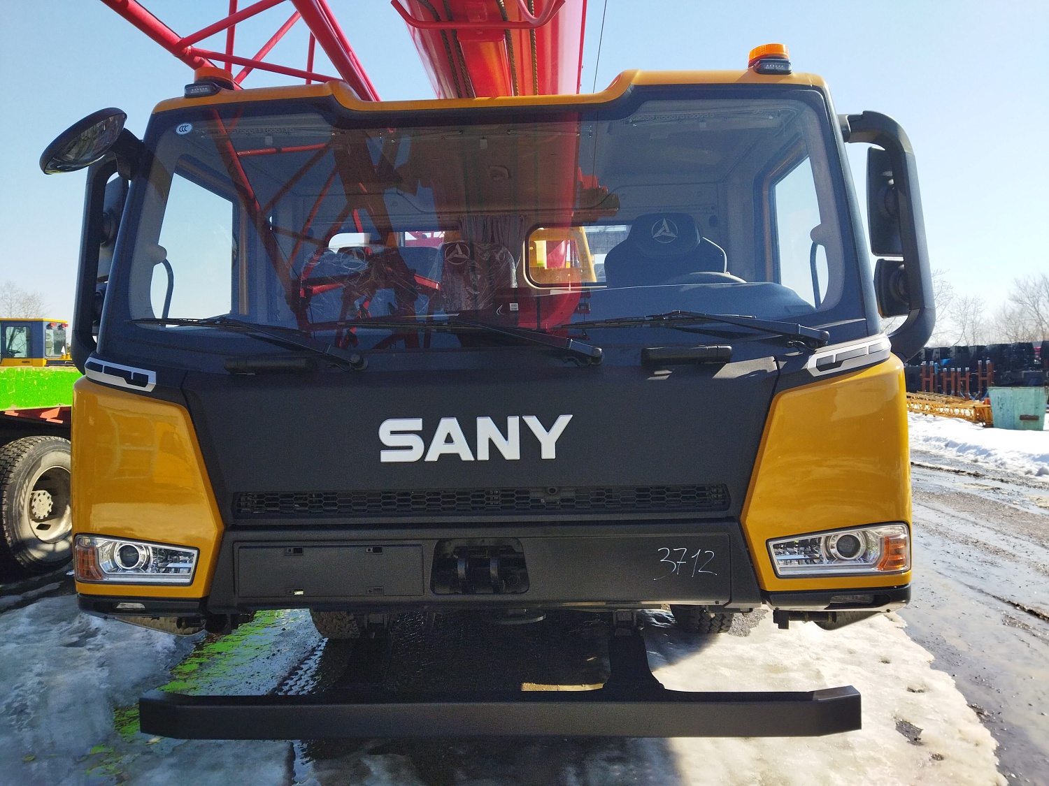 Автокран Sany STC300T5 прибыл в Хабаровск!